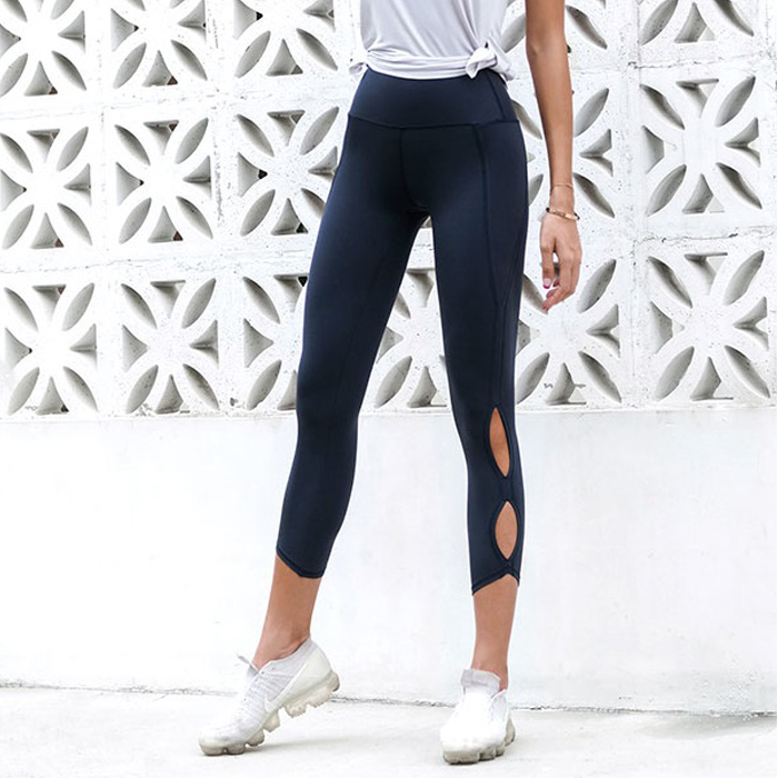 Sexy cut-out cropped legging (1)