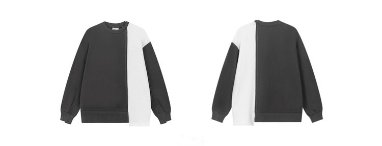 two-tone asymmetrical unisex sweatshirts (5)